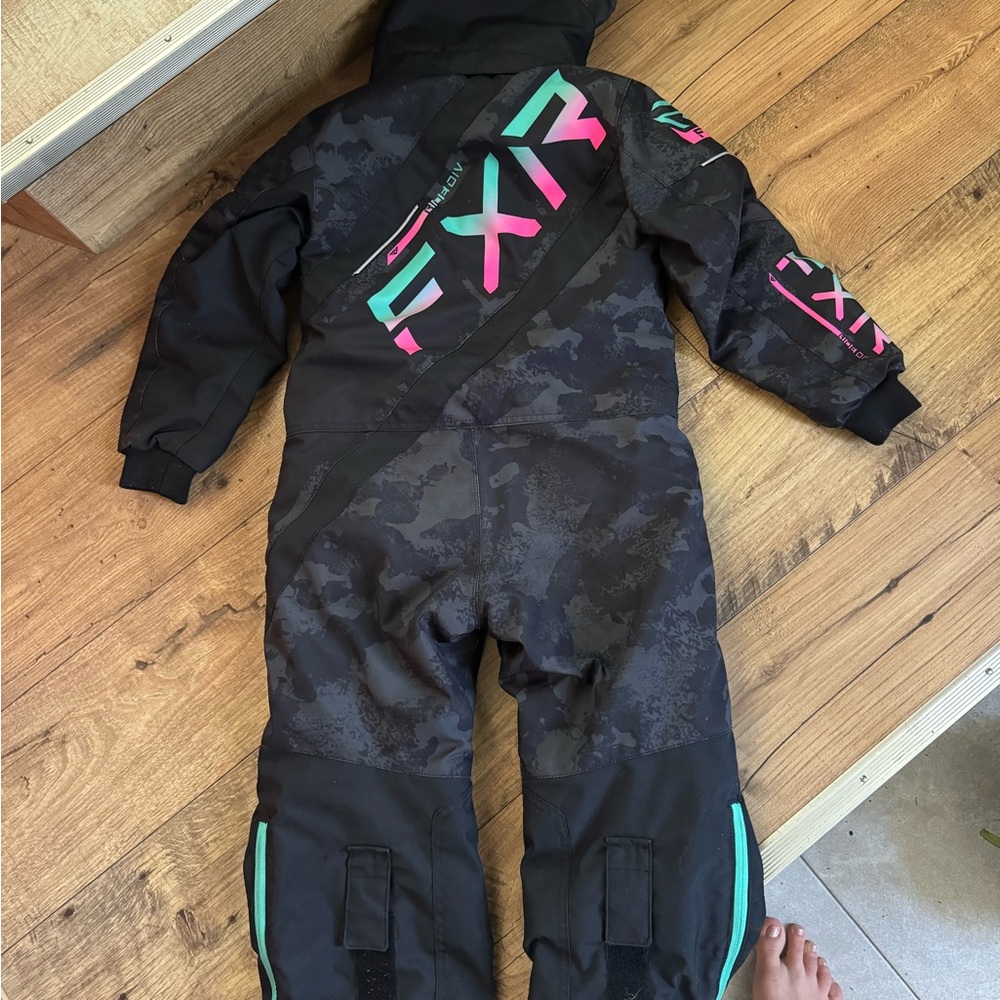 Black and Pink EXR Snowsuit